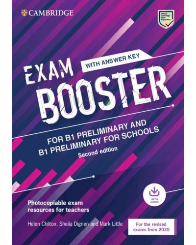 Exam Booster for B1 Preliminary and B1 Preliminary for Schools with Answer Key with Audio for the Revised 2020 Exams - 1