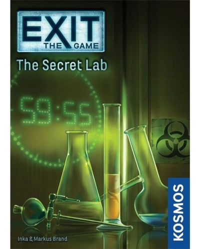 Настолна игра Exit: The Game - The Secret Lab - Семейна