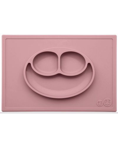 Ezpz Подложка за хранене Happy mat Пепел от рози