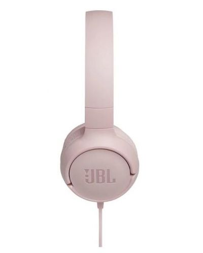 Слушалки JBL - T500, розови - 4