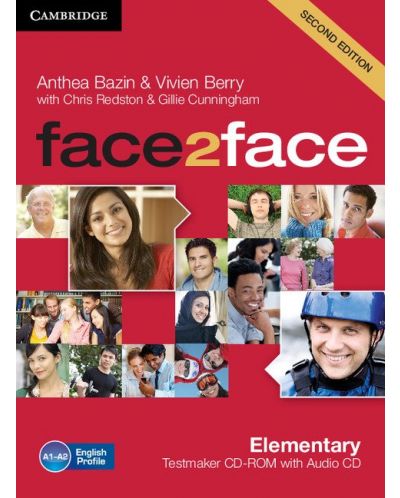 face2face Elementary 2nd edition: Английски език - ниво А1 и А2 (CD с тестове) - 1