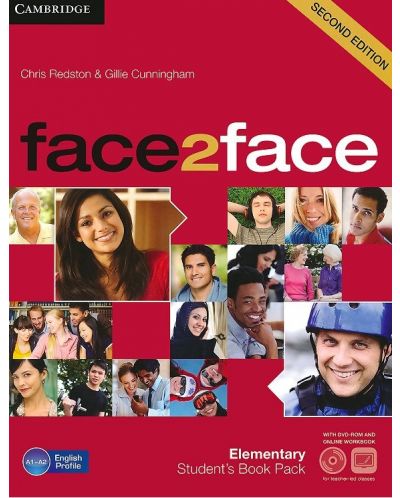face2face Elementary 2 ed. Student’s Book with Online Workbook: Английски език - ниво A1 и A2 (учебник + онлайн тетрадка и DVD-R) - 1