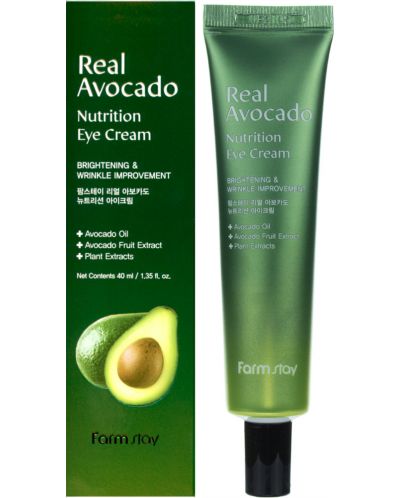 FarmStay Околоочен ролер-серум Real Avocado Nutrition, 25 ml - 2