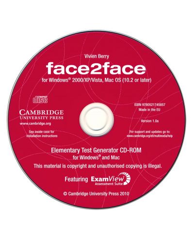 face2face Elementary: Английски език - ниво А1 до А2 (CD с тестове) - 2