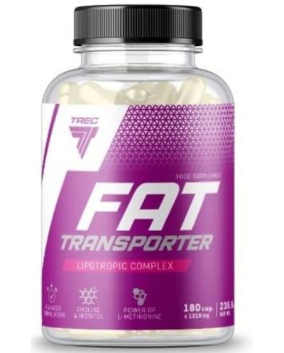 Fat Transporter, 180 капсули, Trec Nutrition - 1