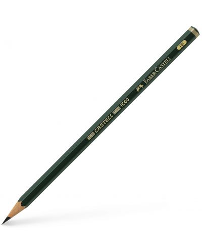 Графитен молив Faber-Castell - 9000, 8B - 1
