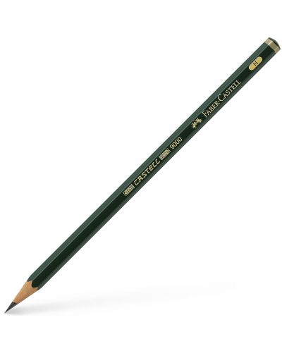 Графитен молив Faber-Castell - 9000, H - 1