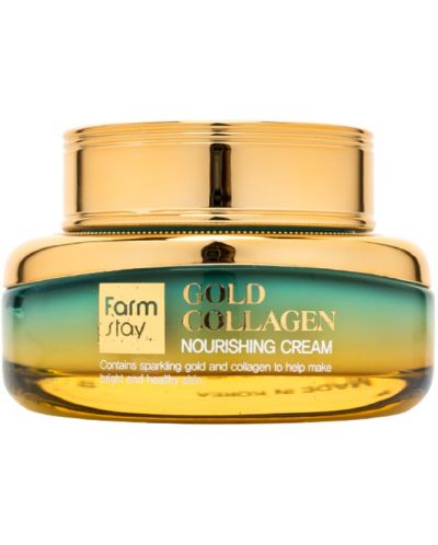 FarmStay Крем за лице Gold Collagen, 50 ml - 1