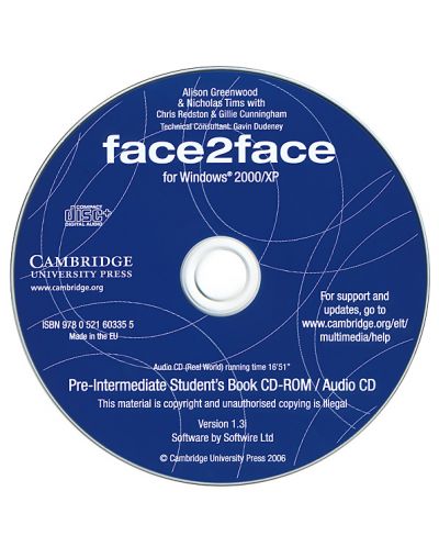 face2face Pre-intermediate: Английски език - ниво В1 + CD - 2
