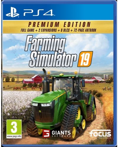 Farming Simulator 19 Premium Edition (PS4) - 1
