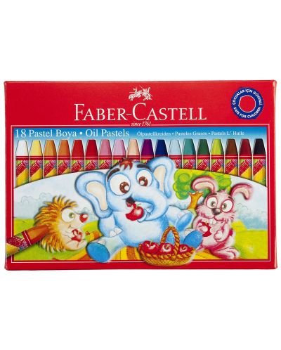 Маслени пастели Faber-Castell - 18 цвята - 2