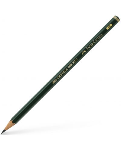 Графитен молив Faber-Castell - 9000, 5B - 1