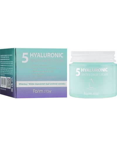 FarmStay Hyaluronic5 Крем за лице Water Drop, 80 ml - 2