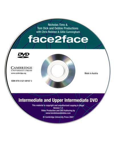 face2face Intermediate and Upper-intermediate: Английски език - ниво В1 и В2 (DVD за учителя) - 2