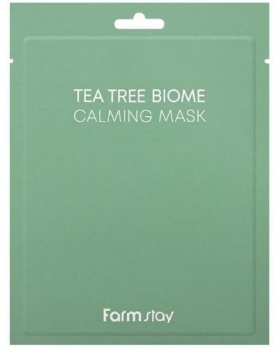 FarmStay Tea Tree Biome Маска за лице Calming, 25 ml - 1