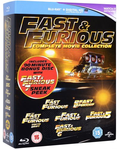 Fast & Furious 1-6 (Blu-Ray) - 1