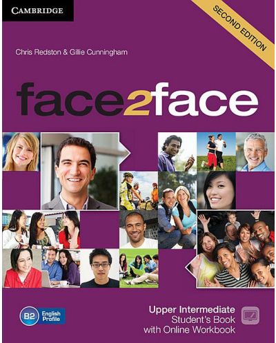 face2face Upper Intermediate Student's Book with Online Workbook / Английски език - ниво B2: Учебник с онлайн тетрадка - 1