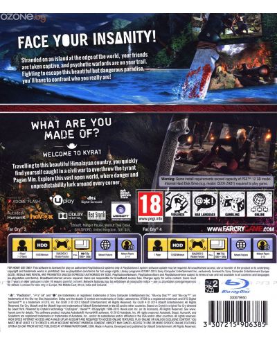 Far Cry Double Pack - 3 & 4 (PS3) - 8