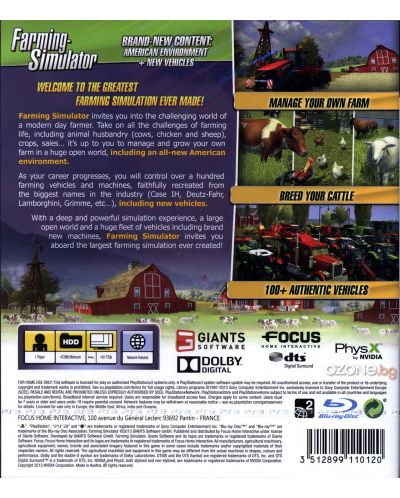 Farming Simulator 2013 (PS3) - 3
