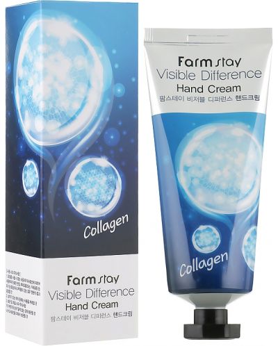 FarmStay Collagen Крем за ръце Visible Difference, 100 ml - 1