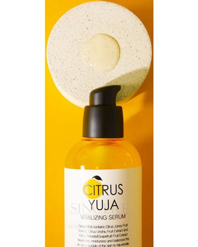 FarmStay Citrus Yuja Витализиращ серум за лице, 100 ml - 3