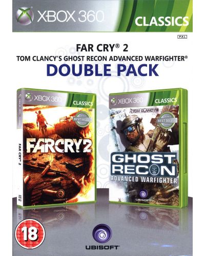 Far Cry 2 + Ghost Recon: Advanced Warfighter - Double Pack (Xbox 360) - 1