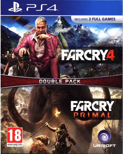 Far Cry Double Pack - Far Cry 4 & Far Cry Primal (PS4) - 1