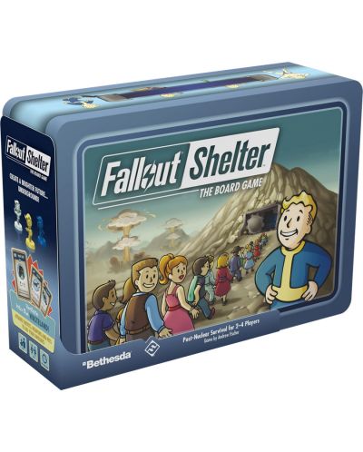 Настолна игра Fallout Shelter: The Board Game - семейна - 1