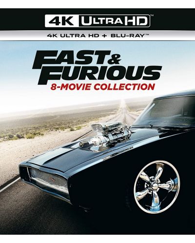 Fast And Furious - 8 Film Collection (4K Ultra HD + Blu-Ray) - 1