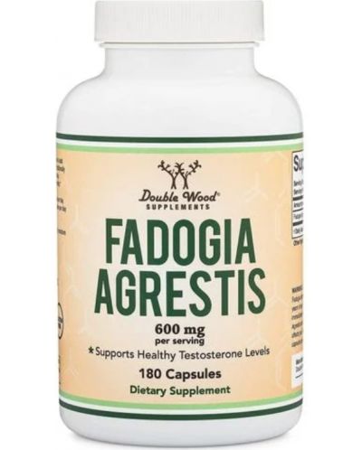 Fadogia Agrestis, 180 капсули, Double Wood - 1