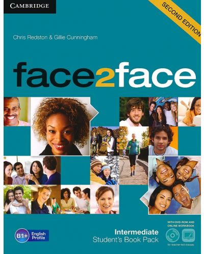 face2face Intermediate 2 ed. Student’s Book with Online Workbook: Английски език - ниво B1 (учебник + онлайн тетрадка и DVD-R) - 1