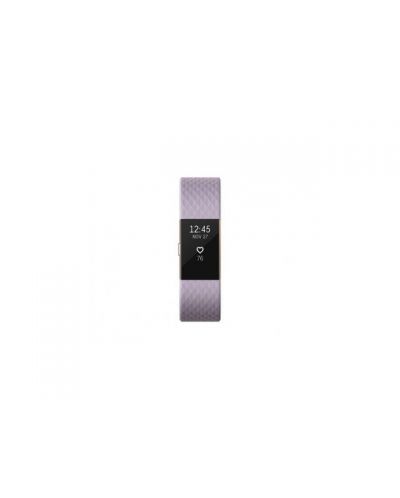 Смарт гривна Fitbit Charge 2 - L размер, розова - 3