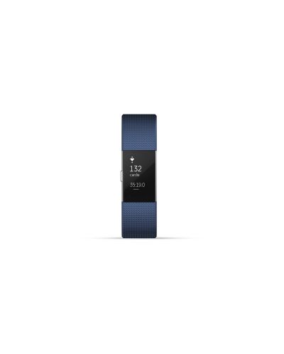 Fitbit Charge 2, размер L - синя - 3