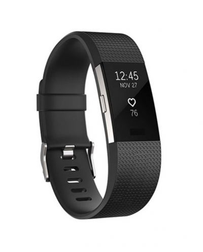 Fitbit Charge 2, размер S - черна - 1