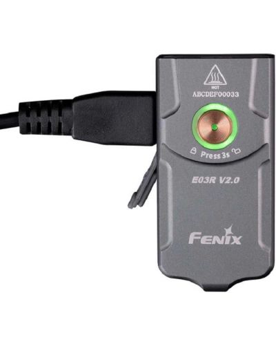 Фенерче за ключодържател Fenix - E03R V2.0, синьо - 3