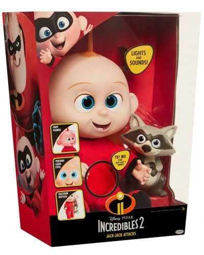 Детска играчка The Incredibles 2 - Jack-Jack атакува - 4