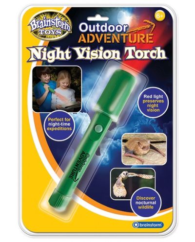 Фенерче за нощно виждане Brainstorm Outdoor Adventure, зелено - 1