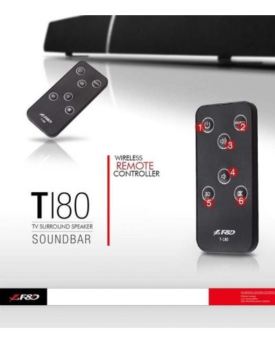 Fenda F&D Sound Bar Bluetooth T-180BT - 4