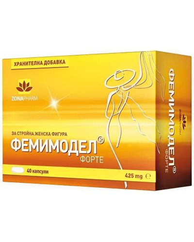 Фемимодел Форте, 425 mg, 40 капсули, Zona Pharma - 1