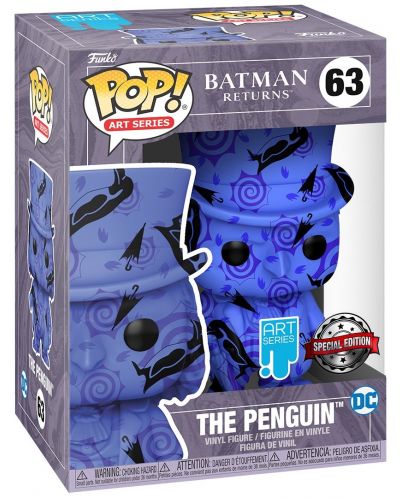 Фигура Funko POP! DC Comics: Batman - The Penguin (Art Series) (Special Edition) #63 - 2