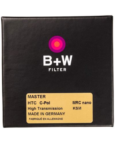 Филтър Schneider - B+W, POL-Filter Käsemann MRC nano HTC Master, 62mm - 2