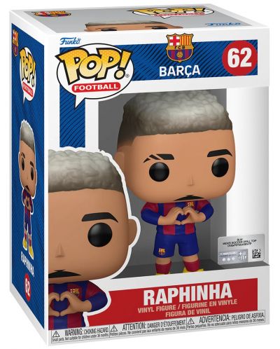 Фигура Funko POP! Sports: Football - Raphinha (Barcelona) #62 - 2