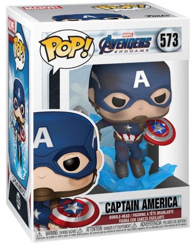 Фигура Funko POP! Marvel - Captain America with Broken Shield & Mjolnir #573 - 2
