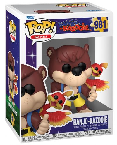 Фигура Funko POP! Games: Banjo Kazooie - Banjo-Kazooie #981 - 2