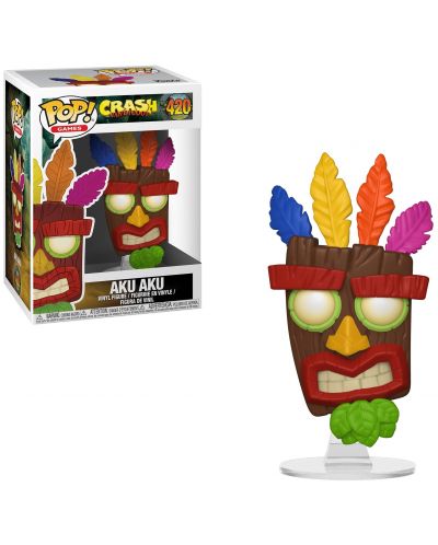 Фигура Funko POP! Games: Crash Bandicoot - Aku Aku, #420 - 2