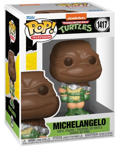Фигура Funko POP! Television: Teenage Mutant Ninja Turtles - Michelangelo (Easter Chocolate) #1417 - 2