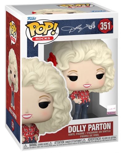 Фигура Funko POP! Rocks: Dolly - Dolly Parton ('77 tour) #351 - 2