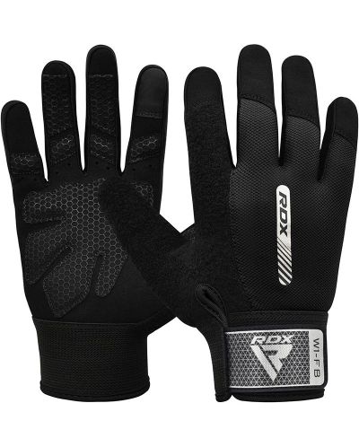 Фитнес ръкавици RDX - W1 Full Finger , черни - 1