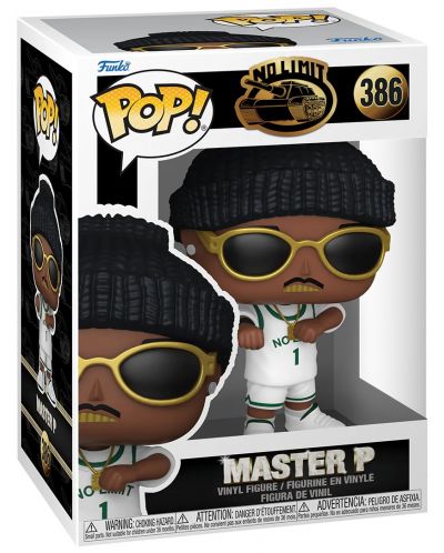 Фигура Funko POP! Rocks: No Limit - Master P #386 - 2