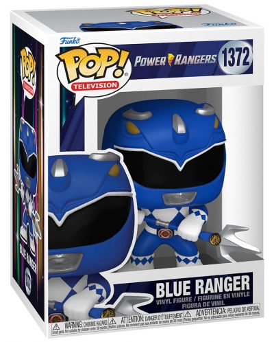 Фигура Funko POP! Television: Mighty Morphin Power Rangers - Blue Ranger #1372 - 2